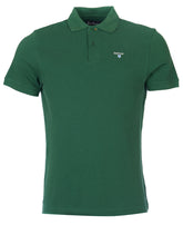Barbour Mens Sports Polo in Racing Green
